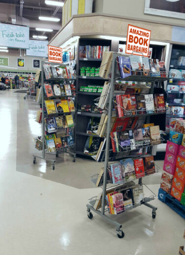 Berri books point of purchase book display